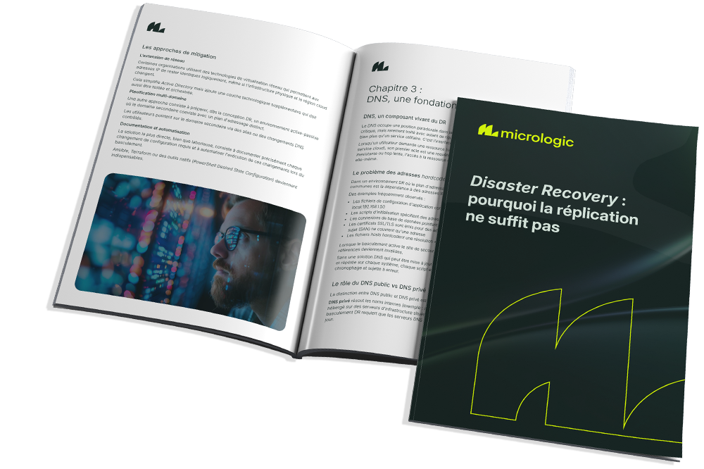 Livre blanc sur le recouvrement en cas de désastre et la réplication des données
